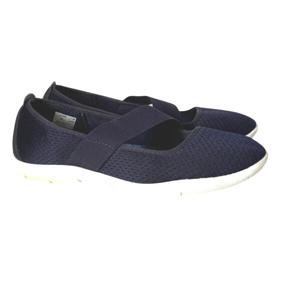 Crocs Women’s Swiftwater Sporty Breathable Mesh Slip On Sneakers Shoes 9 Navy - Picture 1 of 8